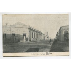 SAN PEDRO CENTRO ESPAÑOL PROVINCIA DE BUENOS AIRES ANTIGUA TARJETA POSTAL